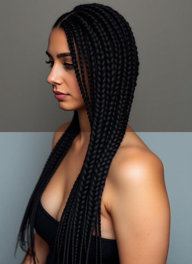 Tresses sculptées